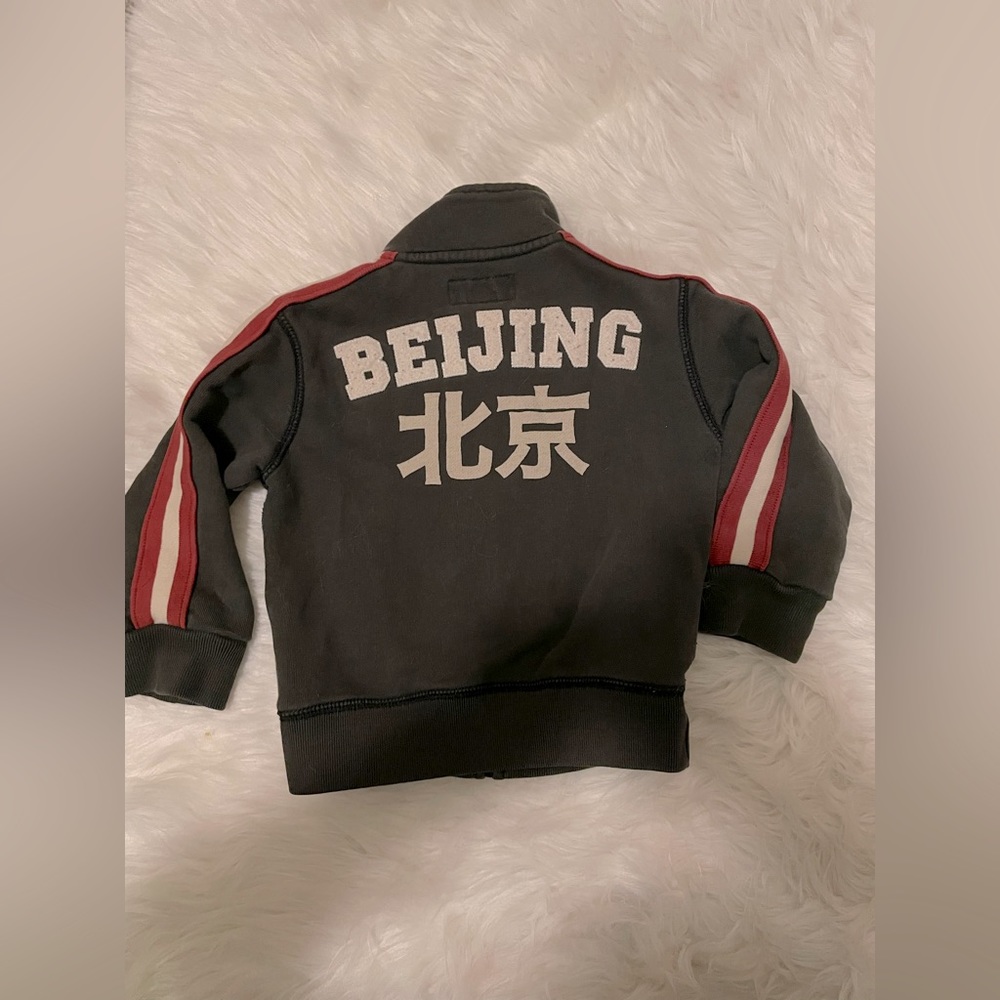Vintage Rare Lucky Brand toddler Beijing Track Jacket 
2T